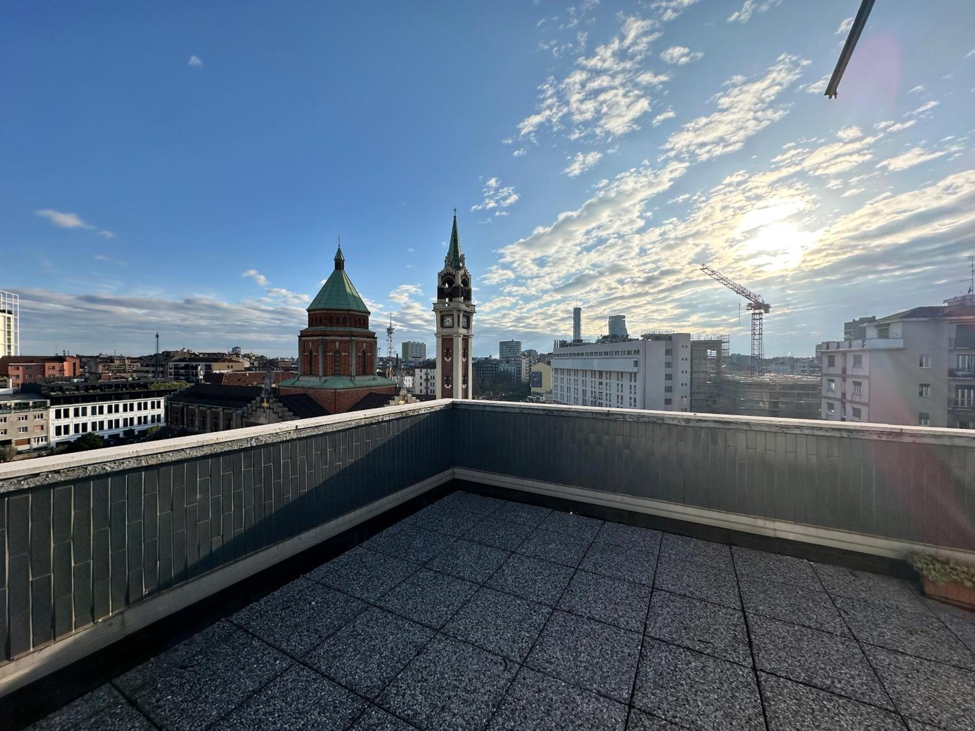 Terrace, View And Relax Apartment Milano Ngoại thất bức ảnh