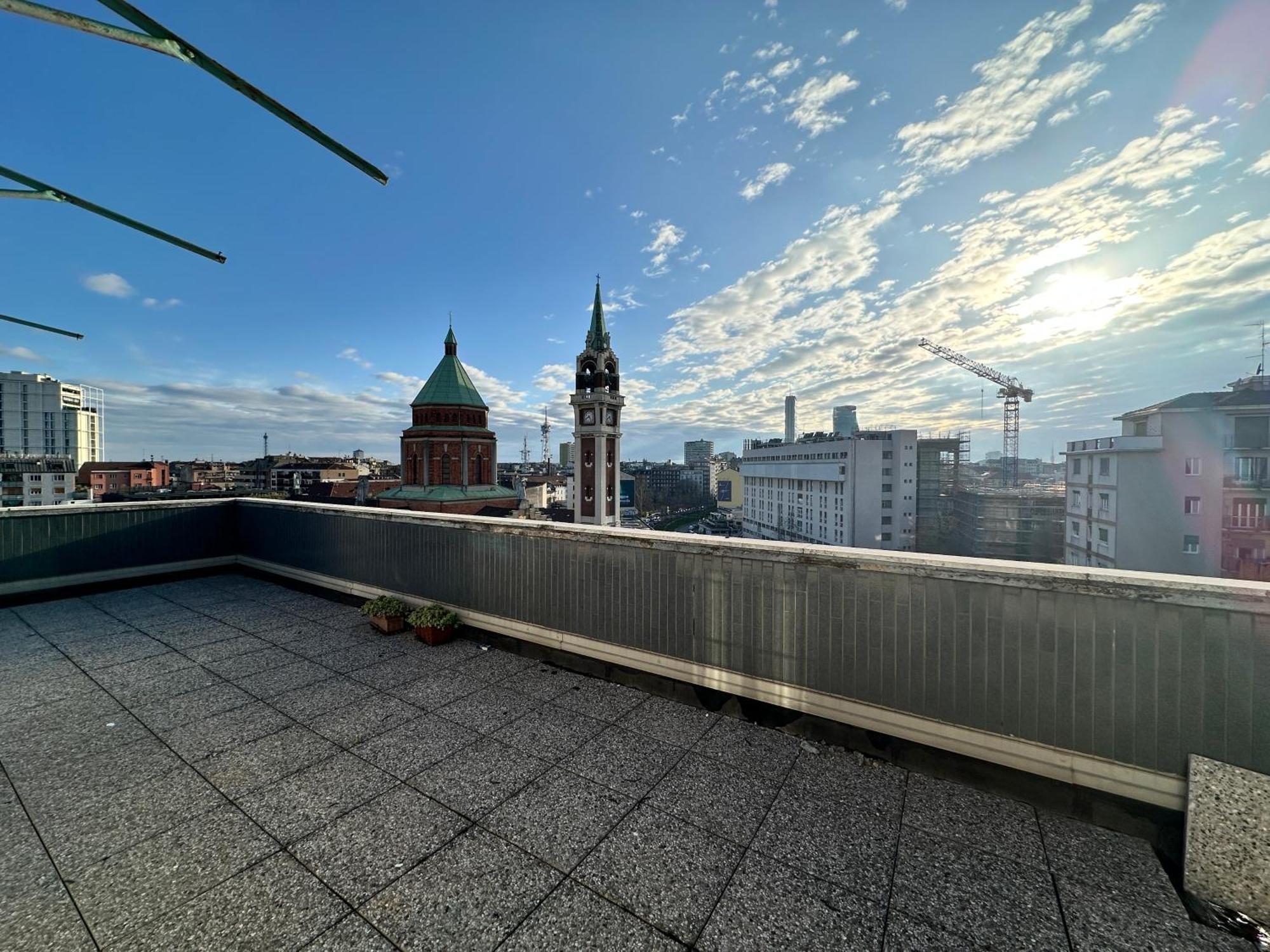 Terrace, View And Relax Apartment Milano Ngoại thất bức ảnh